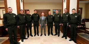 JANDARMA SUBAY ADAYI ÖĞRENCİLER’DEN VALİMİZ DR. OSMAN VAROL’A ZİYARET