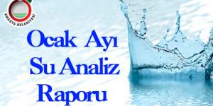 Ocak Ayı Su Analiz Raporu