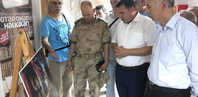 TAŞOVA DA 15 TEMMUZ KONULU FOTOĞRAF SERGİSİNİN AÇILIŞI YAPILDI.