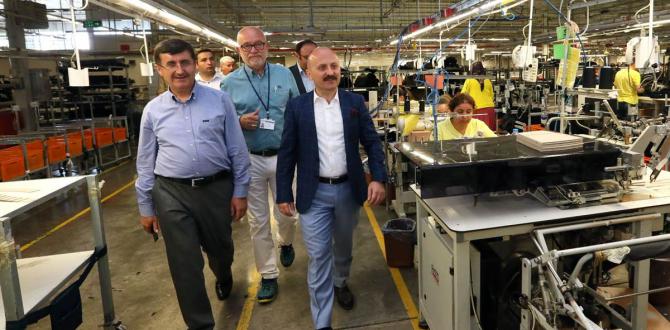 İLİMİZİN KALKINMASINA KATKI SAĞLAYAN BAŞARILI FİRMALARIMIZDAN SİLVERLİNE, APS TEKSTİL VE APAYDIN METAL FABRİKALARINDA GEZİ VE İNCELEMELERDE BULUNULDU