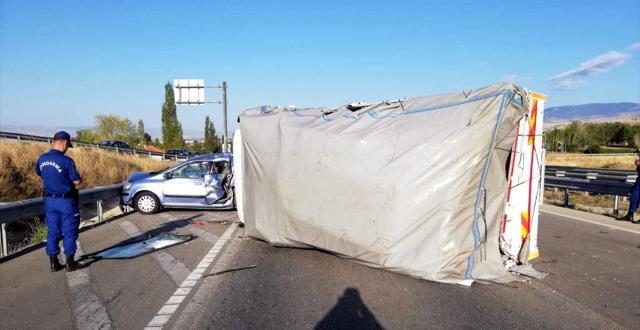 Amasya’da Trafik Kazası: 5 Yaralı