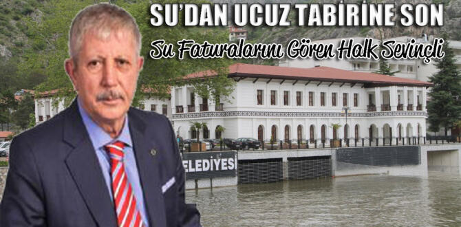 SU FATURALARINI GÖREN HALK SEVİNÇLİ