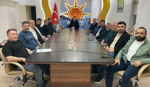 AK Parti Amasya’da Saha Çalışmalarını Sürdürerek Halkın Yanında