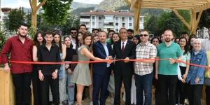 Amasya’da Türkiye’nin Üçüncü “Parklet–Yaya Durağı” Projesi Hayata Geçti