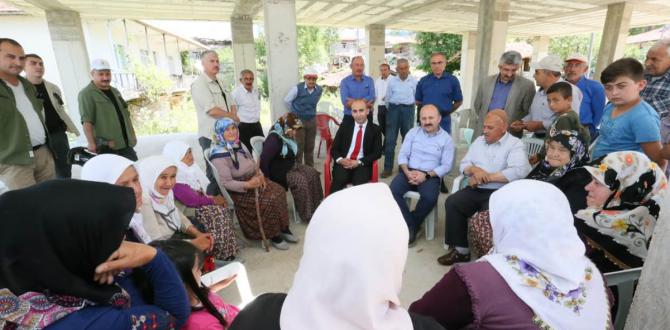 GÜMÜŞHACIKÖY İLÇEMİZE BAĞLI KAĞNICI, DUMANLI VE DERBENT OBRUĞU KÖYLERİNDE VATANDAŞLARIMIZLA BİR ARAYA GELİNDİ