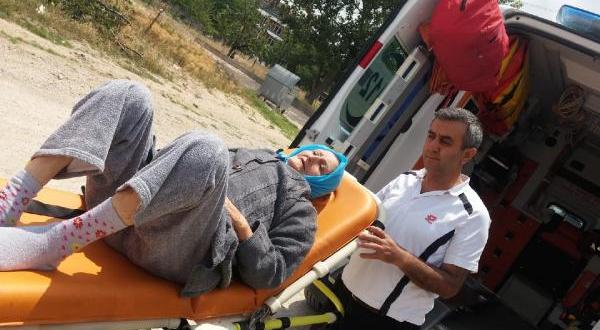 amasyada sağlık ekipleri oy kullanmaya gidemeyen vatandaşlara hizmet verdi