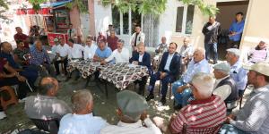 MERZİFON ZİYARETLERİMİZİN BİR SONRAKİ DURAĞI OLAN ALICIK KÖYÜ’NDE VATANDAŞLARIMIZIN TALEPLERİNİ DİNLEDİK