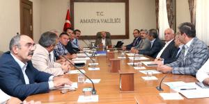 MERZİFON OSB’YE YAPILACAK YATIRIMLARIN VE PROJELERİN DEĞERLENDİRİLDİĞİ MÜTEŞEBBİS HEYETİ TOPLANTISI GERÇEKLEŞTİRİLDİ