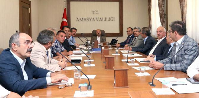 MERZİFON OSB’YE YAPILACAK YATIRIMLARIN VE PROJELERİN DEĞERLENDİRİLDİĞİ MÜTEŞEBBİS HEYETİ TOPLANTISI GERÇEKLEŞTİRİLDİ