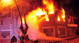 Amasya’da Apartman Dairesinde Yangın