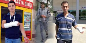 Acemi Kasaplar Hastanelik Oldu