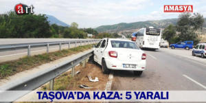 TAŞOVA’DA KAZA: 5 YARALI