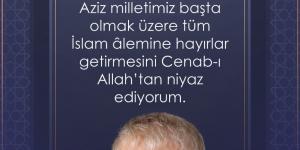 BAŞKAN SARI’NIN KANDİL MESAJI