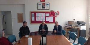 Belediye Başkanı Bayram Öztürk, Belevi ilk ve Ortaokulu’nu ziyaret etti