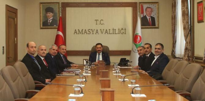 ekonomisinin gelişimi noktasında yapılabilecek çalışmalar istişare edildi.