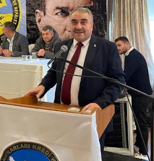 Amasya Esnaf ve Sanatkarlar Kredi ve Kefalet Kooperatifi Başkanı İsa Köse, güven tazeledi