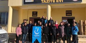 Amasya Yesevi Hareketi Derneği Deprem bölgesinde