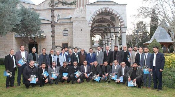 deprem bölgesine giden personelimize teşekkür belgesi verdi.