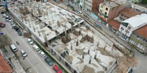 Amasya’nın Suluova İlçesinde, yapımı süren “Yaşam Merkezi”