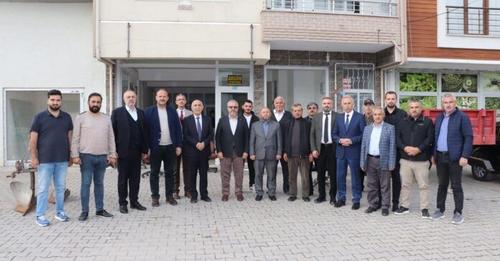 Ak Parti İl Başkanı Toto, Taşova’yı Ziyaret Etti