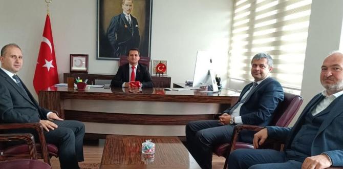 GÖYNÜCEK İLÇE KAYMAKAMI MUSTAFA KARTALA ZİYARET