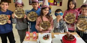 köy okulundaki öğrencilere  süpriz