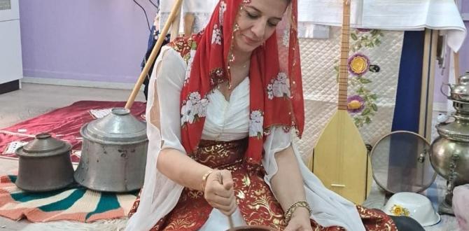 İLKOKUL ÖĞRETMENİNDEN İLGİNÇ YERLİ MALI  KUTLAMASI