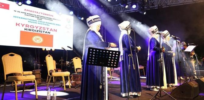Amasya’da Kültürlerin Dansı: 5 Ülkeden Renkli Veda