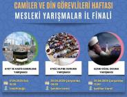 Amasya’da Din Görevlileri Arası Yarışmaların İl Finalleri BaşlıyorDiyanet İşleri Başkanlığı’nın her yıl “Camiler ve Din Görevlileri Haftası” kapsamında düzenlediği yarışmaların Amasya İl Finalleri başlıyor. Amasya İl Müftülüğü koordinesinde gerçekleşecek olan yarışmalar; Ayet ve Hadis Ezberleme Yarışması, Etkili Hutbe Sunumu Yarışması ve Ezanı Güzel Okuma Yarışması olmak üzere üç farklı kategoride yapılacak.Yarışmaların amacı, din hizmetlerinin kalitesini artırmak, din görevlileri arasında bilgi, beceri ve özgüveni geliştirmek olarak belirtilirken; aynı zamanda cami ve din görevlilerinin toplum içindeki önemli rollerine dikkat çekmek de hedefleniyor.İl finalinde dereceye giren din görevlileri, Amasya’yı bölge finallerinde temsil etme hakkı elde edecek. Yarışmalar sonunda başarılı olan katılımcılara çeşitli ödüller de takdim edilecek.Final Programı Şu Şekilde:Ayet ve Hadis Ezberleme YarışmasıTarih: 17 Haziran 2025 SalıSaat: 10.00Yer: Amasya MüftülüğüEtkili Hutbe Sunumu YarışmasıTarih: 25 Haziran 2025 ÇarşambaSaat: 09.00Yer: Amasya Şehitler CamiiEzanı Güzel Okuma YarışmasıTarih: 25 Haziran 2025 ÇarşambaSaat: 13.00Yer: Amasya Şehitler CamiiAmasya İl Müftülüğü yetkilileri, tüm din görevlilerini bu anlamlı etkinliklere izleyici olarak katılmaya ve yarışmalara destek vermeye davet etti.